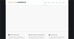 Desktop Screenshot of dralawrence.com.au